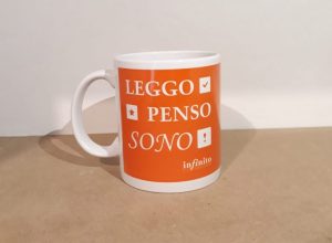Tazza arancione LEGGO PENSO SONO®