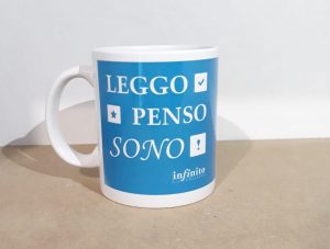 Tazza turchese LEGGO PENSO SONO®
