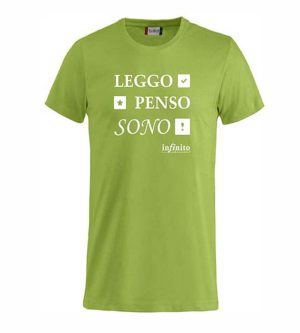 Maglietta verde LEGGO PENSO SONO®