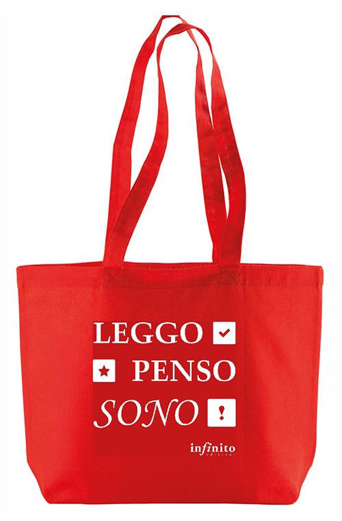 Shopper rossa LEGGO PENSO SONO®