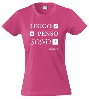 Maglietta lampone LEGGO PENSO SONO®