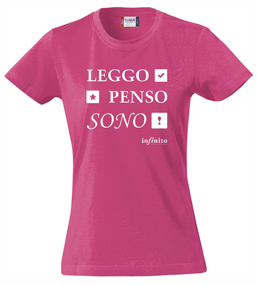 Maglietta lampone LEGGO PENSO SONO®