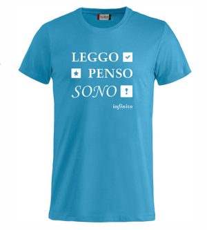 Maglietta turchese LEGGO PENSO SONO®