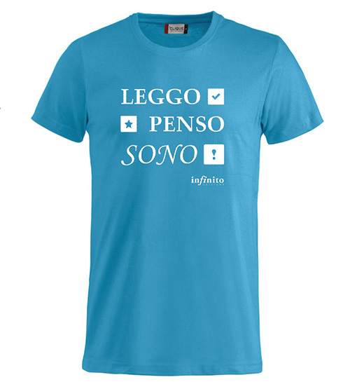 Maglietta turchese LEGGO PENSO SONO®